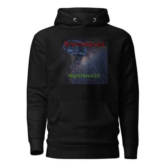 Brainwaves artwork hoodie.